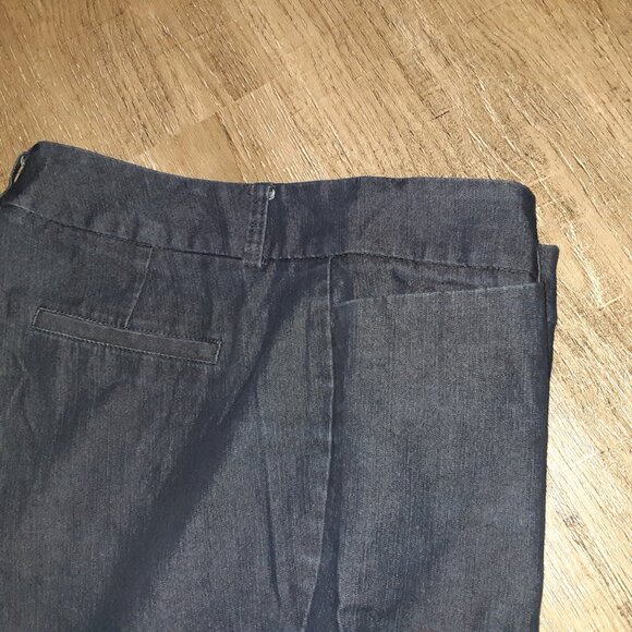 Vintage Dockers * 10 Med Metro Pant * Dark Blue Jeans * Mid-Rise Curvy - EUC - Picture 8 of 11